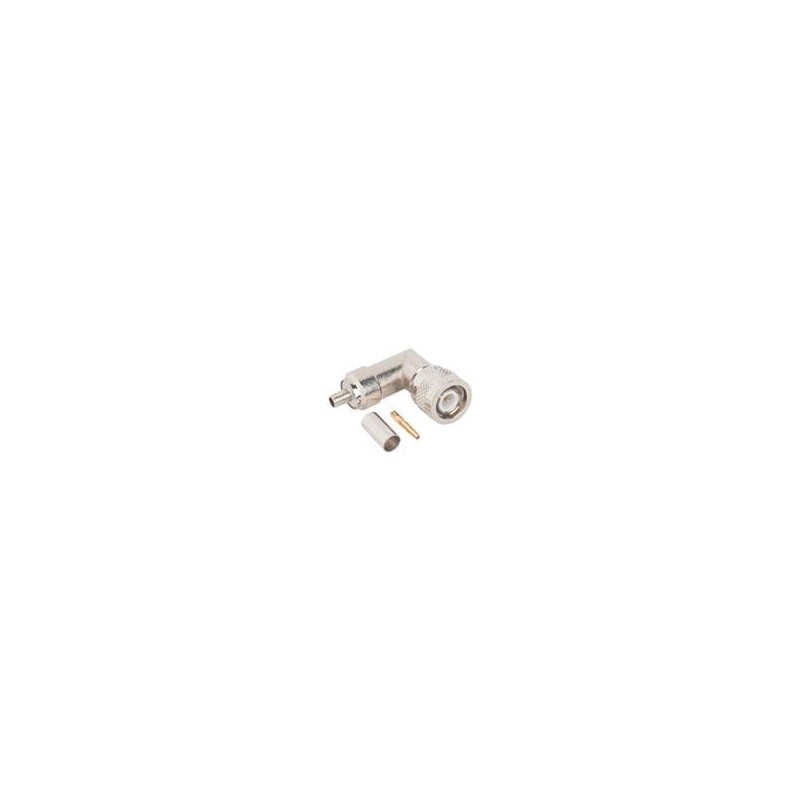 1 pcs : 031-2381-1 - RF Connectors / Coaxial Connectors RIGHT ANGLE MALE RG55-142