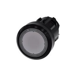 1 pcs : 3SU10010AB700AA0 - Switch Actuators ILLUMINATED PUSHBUTTON, MOM, CLR, FLUSH