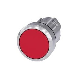 1 pcs : 3SU10500AB200AA0 - Switch Actuators PUSHBUTTON, MOM, RED, FLUSH