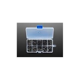 1 pcs : 4685 - Screws & Fasteners Black Nylon Machine Screw and Stand-off Set M3 Thread