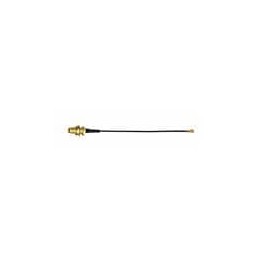 1 pcs : CASI245-100 - RF Cable Assemblies SMA Jack to MHF1 (U.FL), 100mm cable