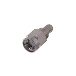1 pcs : R125076001W - RF Connectors / Coaxial Connectors SMA / STRAIGHT PLUG CRIMP TYPE CABLE 5/50 D
