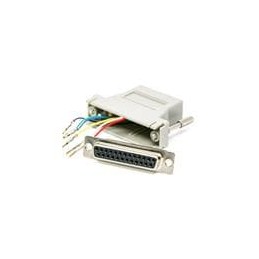 1 pcs : 40-9586F - D-Sub Adapters & Gender Changers D-SUB MOD. ADAP. KIT RJ-12 25 POS. FEM.