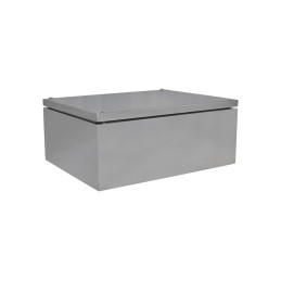 1 pcs - RS PRO 304 Stainless Steel Enclosure, IP66, 400 mm x 300 mm x 161mm