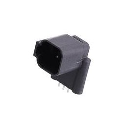 1 pcs : ATF13-6P-BM33 - Automotive Connectors 6 Pin 3X Screw Boss Ext Height Tin