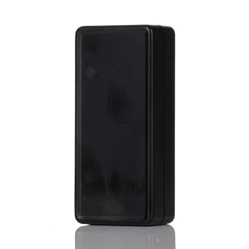 1 pcs - Hammond 1551 Series Black ABS Enclosure, IP54, Black Lid, 65 x 30 x 15.5mm