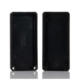 1 pcs - Hammond 1551 Series Black ABS Enclosure, IP54, Black Lid, 65 x 30 x 15.5mm