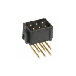 1 pcs : B5743-208-M-L-2 - Headers & Wire Housings 8P DIL MALE HORIZ 3MM PC TAIL