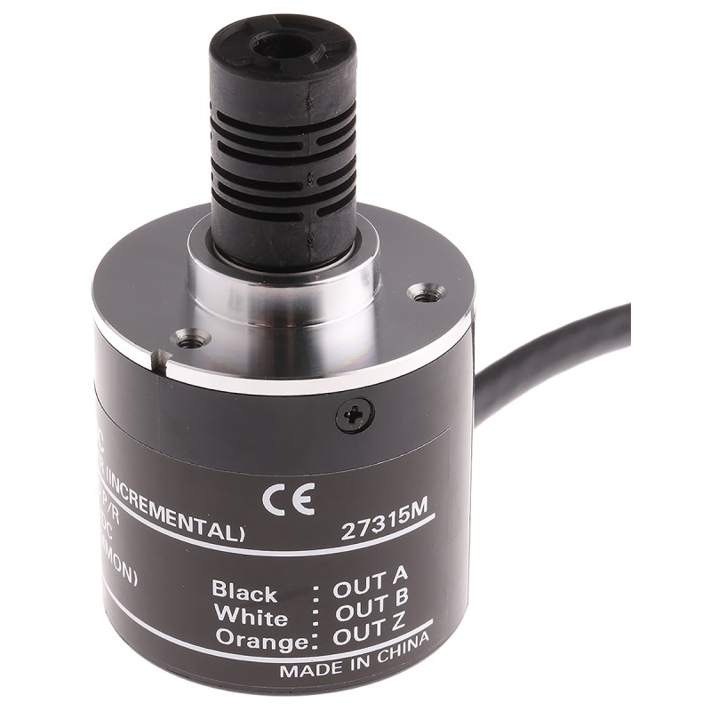 1 pcs - Omron E6B2 Series Incremental Incremental Encoder, 360 ppr, NPN Open Collector Signal, Solid Type, 6mm Shaft