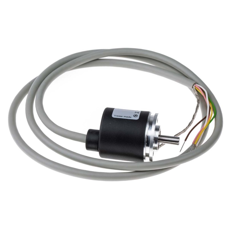 1 pcs - Baumer BDK Series Optical Incremental Encoder, 1024 ppr, HTL/Push Pull Signal, Solid Type, 5mm Shaft