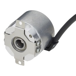 1 pcs - Hengstler AD36 Series Absolute Absolute Encoder, 2048 ppr, Gray, SSI Signal, Hollow Type, 8mm Shaft