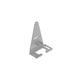 1 pcs : SMBQS30L - Sensor Fixings & Accessories Bracket: Stainless Steel Right-Angle, 14-ga Stainless Steel, Clearance for M4 (n