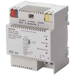 1 pcs - Siemens 5WG DIN Rail Power Supply, 230V ac Input, 29V dc Output, 640mA Output
