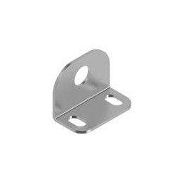 1 pcs : SMBF - Sensor Fixings & Accessories Bracket: Right-angle bracket for glass fiber optic with 5/16 in - 24 threaded tip, 1