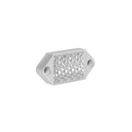 1 pcs : BRT-32X22A - Sensor Fixings & Accessories Retroreflective Target: Rectangular 32 x 22 mm (White), Reflectivity Factor: 1