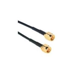 1 pcs : CO-174SMAX200-000.6 - RF Cable Assemblies RG174/U SMA Male/Male 6