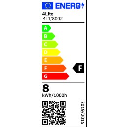 1 pcs - 4lite UK 8 W B22 LED Smart Bulb
