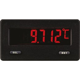 1 pcs - Red Lion CUB5 LCD Digital Panel Multi-Function Meter for Temperature, 39mm x 75mm