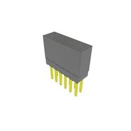 1 pcs : ESQ-106-13-G-D - PC/104 Connectors Elevated Socket Strip, 0.100' Pitch