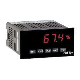 1 pcs - Red Lion PAXT LED Digital Panel Multi-Function Meter for Current, Temperature, Voltage, 44.5mm x 91.4mm