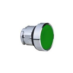 1 pcs : ZB4BH03 - Switch Actuators FLUSH PUSH ON/PUSH OFF NON-ILLUM GREEN