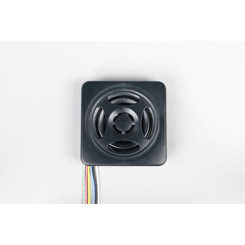 1 pcs - Patlite BSV 24 Series Panel Mount Voice Annunciator, 12 - 24 V dc, 87dB at 1 m, IP54, DC