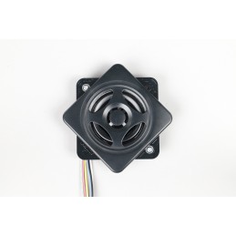 1 pcs - Patlite BSV 24 Series Panel Mount Voice Annunciator, 12 - 24 V dc, 87dB at 1 m, IP54, DC