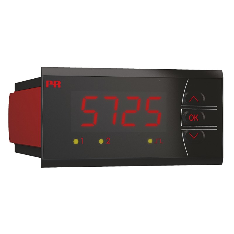 1 pcs - PR Electronics 5700 LED Digital Frequency Meter for Frequency, 44.5mm x 91.5mm