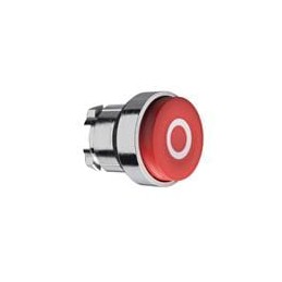 1 pcs : ZB4BL432 - Switch Actuators NON-ILLUM EXTENDED RED WITH WHITE O