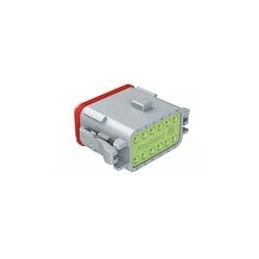 1 pcs : AT06-12SA-RD01 - Automotive Connectors Plug, 12 Way Key A Reduced Dia. Seal