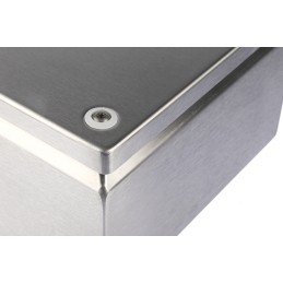 1 pcs - Rittal KL Series 304 Stainless Steel Terminal Box, IP66, 200 mm x 200 mm x 120mm