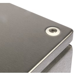 1 pcs - Rittal KL Series 304 Stainless Steel Terminal Box, IP66, 200 mm x 200 mm x 120mm