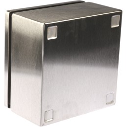 1 pcs - Rittal KL Series 304 Stainless Steel Terminal Box, IP66, 200 mm x 200 mm x 120mm