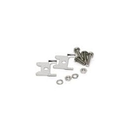 1 pcs : 173112-0366 - D-Sub Tools & Hardware LOCKPLATE W/SCREWS SIZE 5 SHELL