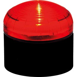 1 pcs - RS PRO Red Multiple Effect Beacon, 120 - 240 V, Screw Mount, LED Bulb, IP66