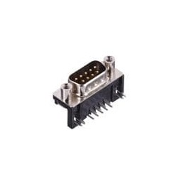 1 pcs : K22X-E9P-NR30 - D-Sub Standard Connectors D9 M 318FP-GR BRKT RIV J/S30U M
