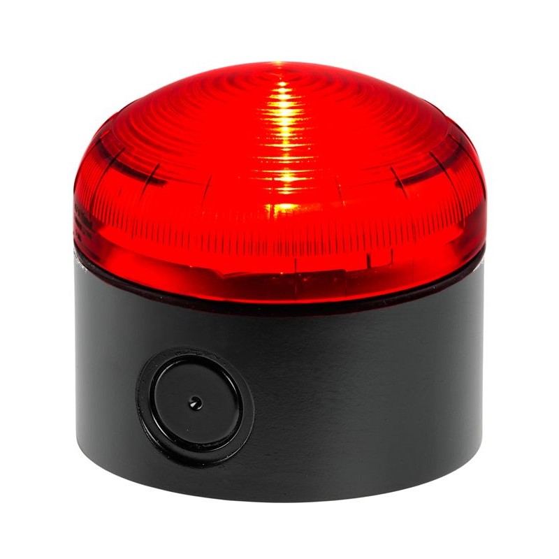 1 pcs - RS PRO Red Steady Beacon, 120 V ac, 240 V ac, Screw Mount, LED Bulb, IP66