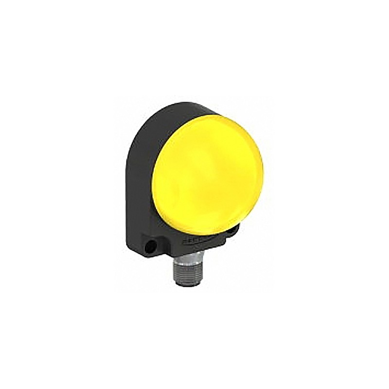 1 pcs - Banner K50FL Series Blue, Green, Red, Yellow Flashing Beacon, 18 - 30 V dc, Flat Mount, LED Bulb