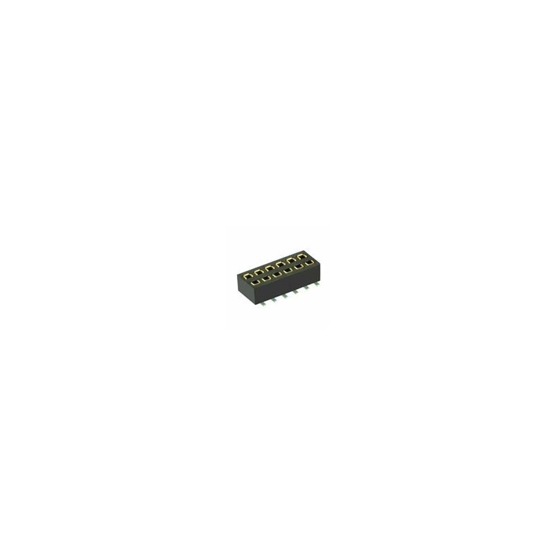 1 pcs : M50-3150642 - Headers & Wire Housings 6+6 DIL SMT Au/Sn LOW PROFILE SOCKET