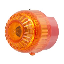 1 pcs - Moflash IS-SB Series Amber Sounder Beacon, 24 V dc, IP66, Wall Mount, 105dB at 1 Metre