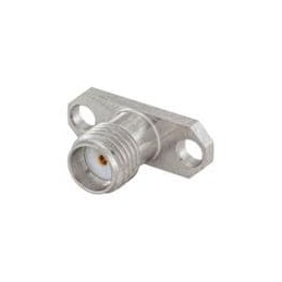 1 pcs : 32K724-600S5 - RF Connectors / Coaxial Connectors SMA Panel Jack 2 Hole Flange