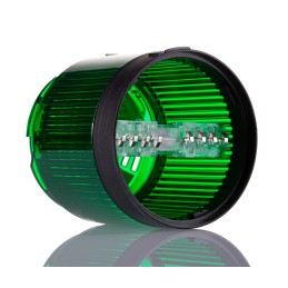 1 pcs - Allen Bradley 856T Series Green Flashing, Steady, Strobe Effect Beacon Tower, 24 V ac/dc, LED Bulb, AC, DC, IP66, IP67