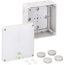 1 pcs - Gunther Spelsberg Polycarbonate Junction Box, IP65, 140 x 140 x 79mm