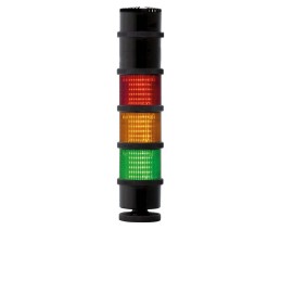 1 pcs - RS PRO Amber, Green, Red Signal Tower, 12 Lights, 24 v ac/dc, Screw Mount