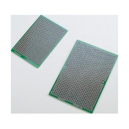 1 pcs - Takachi Electric Industrial Double Sided SMT Eurocard FR4 With 26 x 38 1mm Holes, 2.54 x 2.54mm Pitch, 101 x 69 x 1.6mm