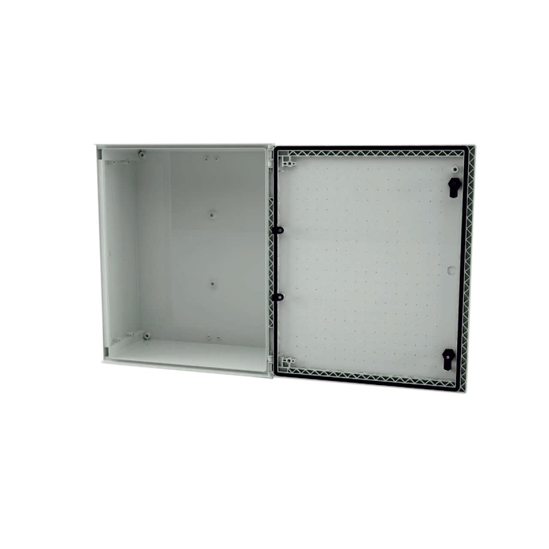 1 pcs - RS PRO Fibreglass Reinforced Polyester Wall Box, IP66, 600 mm x 500 mm x 230mm