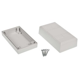 1 pcs - RS PRO Light Grey ABS Enclosure, IP30, 99.8 x 56.1 x 43.3mm