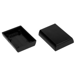 1 pcs - RS PRO Black ABS Enclosure, 65.5 x 46.5 x 26.5mm