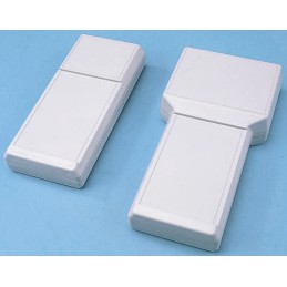 1 pcs - Pactec T Series Black ABS Handheld Enclosure, Integral Battery Compartment, 217 x 101.6 x 25mm