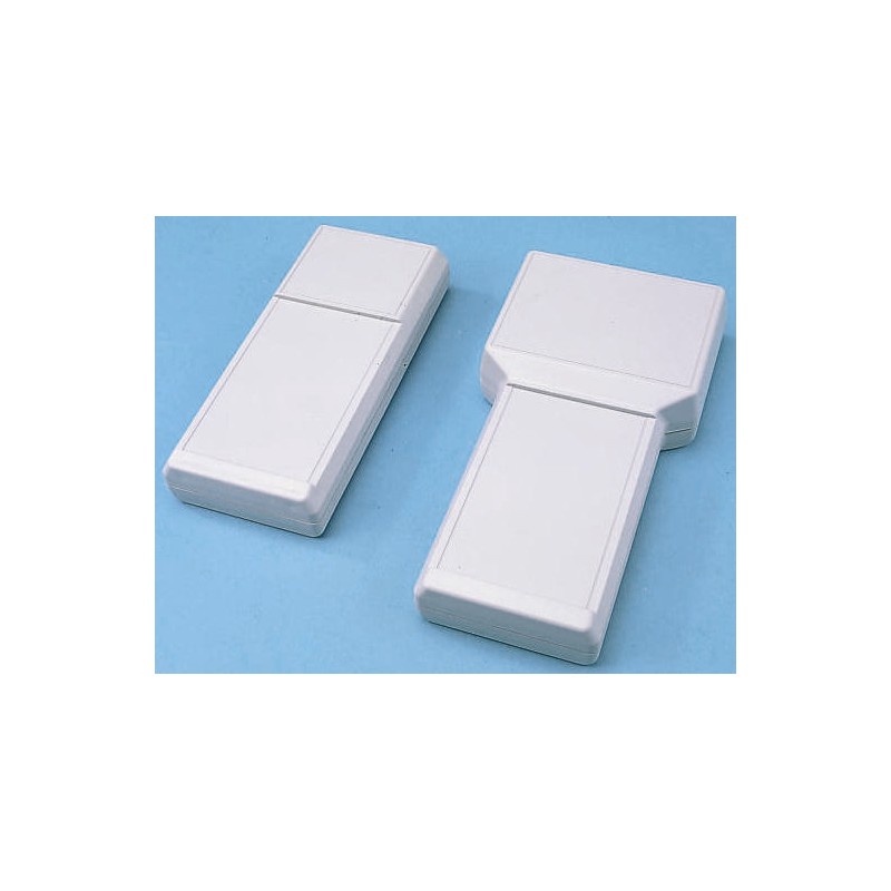 1 pcs - Pactec T Series Black ABS Handheld Enclosure, Integral Battery Compartment, 217 x 101.6 x 25mm